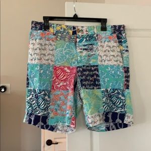 Lilly Pulitzer Men’s Fitz Patchwork Shorts